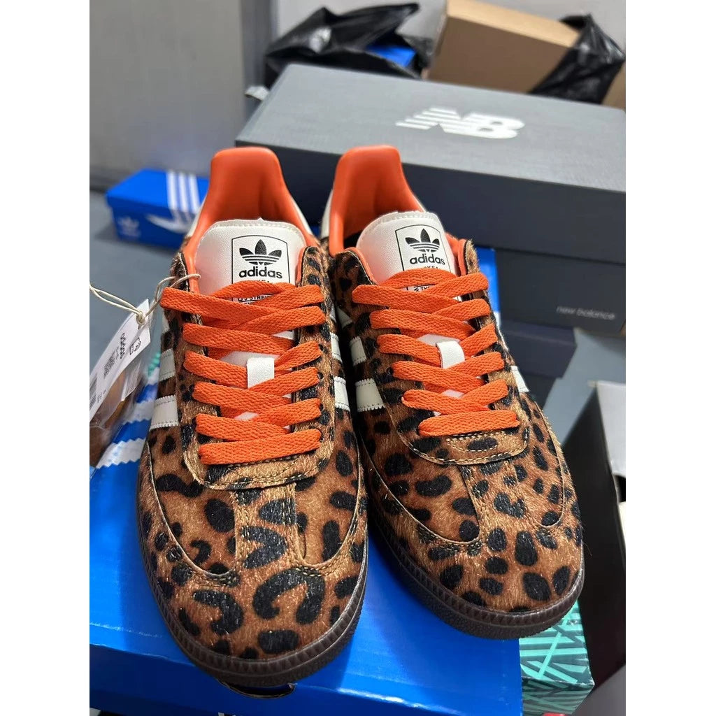 Adidas Samba Wales Bonner – Animal Print / Orange Interior
