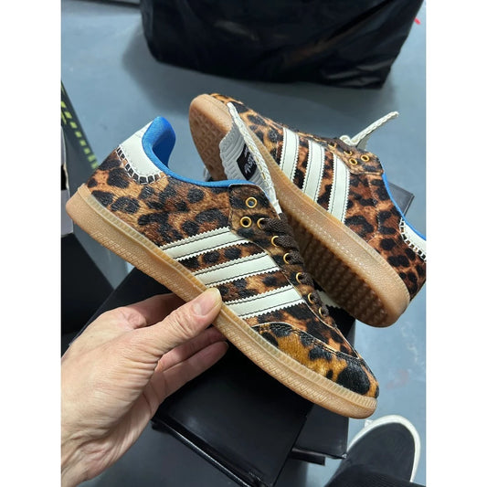 Adidas Samba Wales Bonner – Animal Print / Blue Details